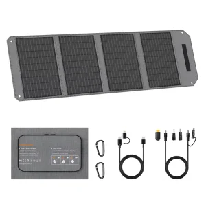 40W Solar Panels Portable Charger Generator with Type C Plugs Solar Panel Portable Charger in Stock in the US
