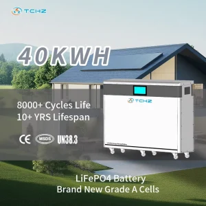40kwh LFP Lifepo4 Battery 51.2v 800ah Solar Lithium Battery with Wifi bluetooth for Solar Power System