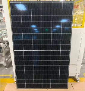 MONO Monocrystalline Solar Panel 460W Bifacial Double-Glass Half Cell All Black for Europe