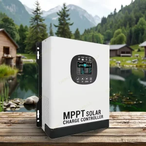 480V Off-Grid Hybrid Converter MPPT Solar Charge Controller 60A 120A With LCD Display For 12V 24V 48V 72V 96V 120V 192V Systems