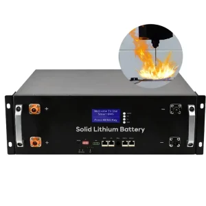 48V 10kWh 15kWh Rack-Mountable Stacking Explosion-Proof LiFePO4 Battery Pack for Home or Commercial Solar Energy Storage System