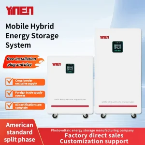 48V 12kW Hybrid Inverter with 20kWh Lithium Battery 120 240V Split Phase for US Market
