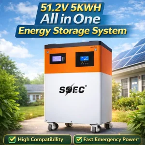 48V 200Ah Solar Battery Home Energy Storage Lifepo4 Lithium Ion All in One with Inverter Wall-Mounted 5Kwh All One System