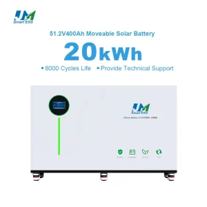 48V 20kWh Hybrid Battery 20kW LiFePO4 400Ah Solar Energy Storage System Split CAN 10-Year Warranty
