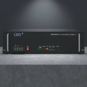 48V 50Ah LiFePO4 Split Stackable Rack Mounted Battery BMS IP54 Protection 3000 Cycle Life RS 232 RS485 Communication Grid