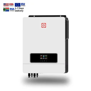 48V DC 230V AC MPPT 160A Solar Hybrid Inverter 8200W 10KW Capacity CAN Communication Port Supports Solar PV Battery Hybrid Grid