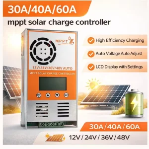 48v 60A MPPT Hybrid Solar Charge Controller