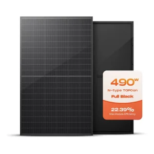 490W Monocrystalline Half-Cell Solar PV Photovoltaic Module for Solar Systems