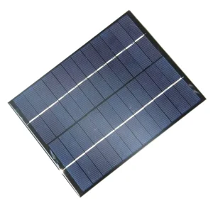 4W 18V IBC HJT Polycrystalline Silicon Solar Cell Module 200*130mm 4BB Portable for 12V Battery System