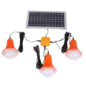 4W 5V Portable Waterproof Home Solar Energy System Lamp