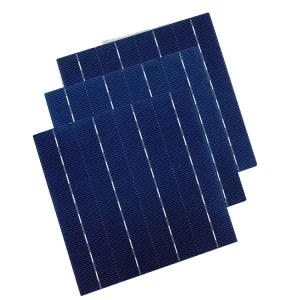 多晶4bb太阳能电池 18.2% 4.47W 156.75mm 6英寸 低价格太阳能电池，用于制造太阳能光伏板