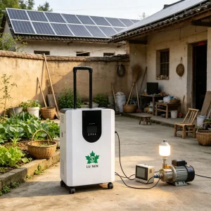 4kWh LiFePO4 3000W Wheeled Generator