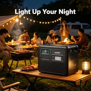4kWh Power Hub 4020Wh 1200W 10k Cycles Fast 1200W AC Input Solar Generator for RV and Farm