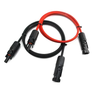 4mm 6mm DC Solar Cable Connector Male and Female Solar Panel Cables for Solar Systems
