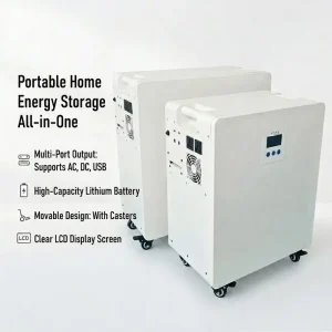 5 10KW 5KWH 10KWH15KWH MPPT OEM ODM Portable Home Mobile All in One Emergency Hybrid Grid Solar Energy Storage Power Station