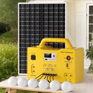 5-30W Home Solar Panel Photovoltaic System with LiFePO4 Battery for Small Appliances and Cars, Overcharge