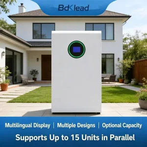 5 Years Warranty Power Wall 10kw 5kw LiFePO4 Battery 51.2V 200Ah 100Ah Grade a Cell Solar Home Storage System
