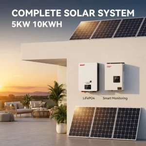 5.5KW All in One Solar Generator System with 5KWH Battery and Hybrid Inverter