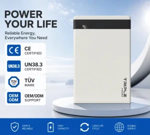 5.8kWh High Voltage Battery 90% DoD Floor or Wall Mounted 115.2V Photovoltaic Solar Power ESS Battery