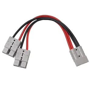50 安培插头连接器 8AWG 太阳能电池板连接器电缆 50A/600V 电源适配器 300mm 太阳能连接器电缆