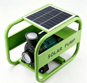 50 Inch 750W Portable Solar Surface Pump Heavy Duty Irrigation Booster Pump Cast Iron Body Dry Run Protection 21m3/h 16m