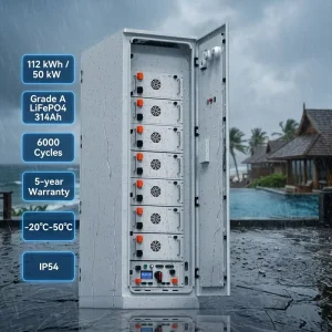 50 kW 100 kW 125 kW Inverter Lithium Solar Battery Industrial and Commercial Energy Storage System All-in-One 112 kWh 215 kWh 241 kWh LiFePO4