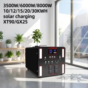 5000W 5KW 7KW Portable Mini Solar Generator with Pure Sine Wave Output for Camping
