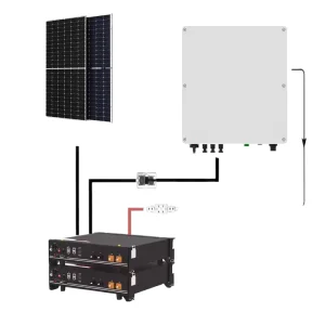 5000W Off Grid Solar Power System Complete Set Mono Solar Panel MPPT Hybrid Inverter Lithium Ion Battery Home Solar Storage Kit