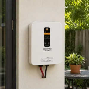 500W 1004.8Wh Wall Mounted LiFePO4 Solar Battery MPPT 80A ESS Powerwall Home Outdoor Backup UPS