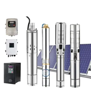 500W DC48V Solar Water Pump Solar Submersible Borehole Pumps for Irrigation