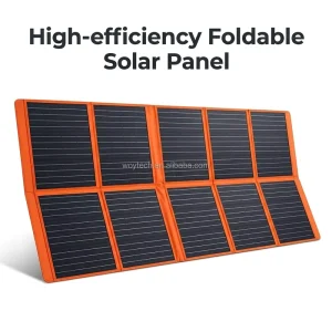 500W Foldable Portable Monocrystalline Solar Panel Waterproof High Efficiency Solar Charger Camping RV Power Station