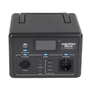 500W LiFePO4 Battery Power Station with 480Wh Capacity for Outdoor Camping