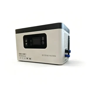 500W Lightweight Outdoor Power Supply with Solar Charging Capability