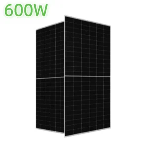 500W MWT Solar Panel Double Glass Bifacial Module 26% Efficiency