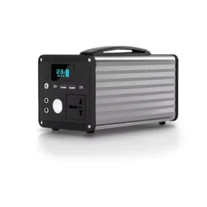 500W Portable Outdoor Solar Generator LiFePO4 Battery Pure Sine Wave Inverter MPPT Controller Camping Use