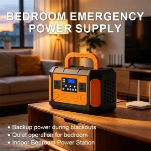 500W Portable Power Station C Series Lithium Battery Solar Generator for Outdoor Camping Home Emergency Backup