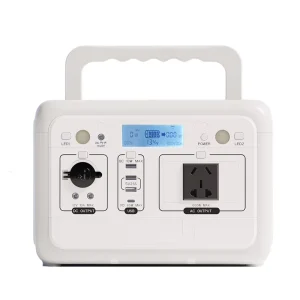 500W Portable Power Station LiFePO4 Battery Solar Panel Generator 110V 220V Pure Sine Wave Type C for Outdoor Emergency