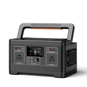 500W Portable Solar Charging Power Supply Pure Sine Wave Jump Starter Camping Emergency Large Capacity Generator