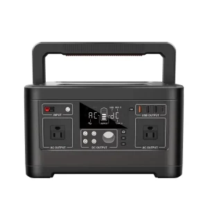 500W Portable Solar Charging Power Supply Pure Sine Wave Jump Starter Large capacity Generator for Camping Emergency