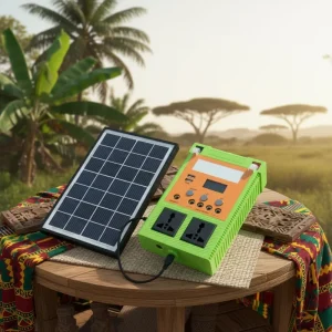 500W Portable Solar Generator 3 Charging Methods (Solar AC Car) Lithium Battery Pack External Battery Camping Power