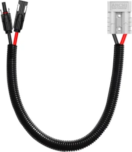 太阳能连接器 50A/600V 电源杆适配器 太阳能电池板电缆连接器
