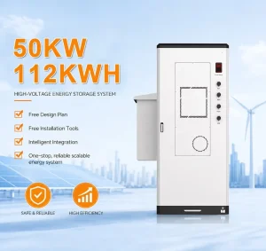 50KW 100KW Battery Cabinet for Solar System Outdoor Hybrid Solar Energy System with Lithium Battery 100KWH 200KWH