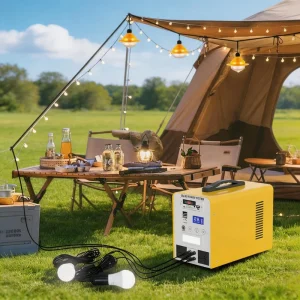 50W 100W 200W 300W 500W LiFePO4 Battery Portable Power Bank Portable Power Station for Outdoor Camping House Travel Emergency