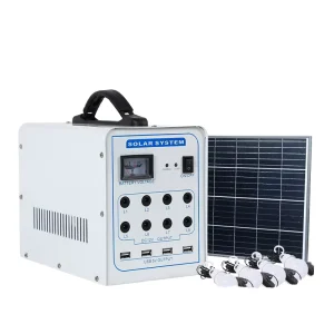 50W Small Solar Indoor Lighting System for Home