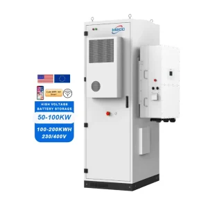 50kW 100kWh 200kWh Containerized BESS LiFePO4 Battery Energy Storage System for Commercial Industrial Solar ESS
