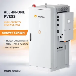50kW 100kWh Air Cooling Commercial Energy Storage System LiFePO4 Battery Cabinet for Industrial Shaving Solar