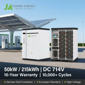 50kW 215kWh PCS Cabinet for Commercial C&I Solar Battery Storage and Small Factory Backup with PV Self-Use System