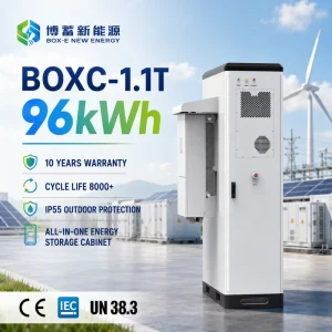 50kW 96kWh C&I Battery Energy Storage System Outdoor Solar BESS Cabinet with Smart EMS for Peak Shaving Backup and Microgrid