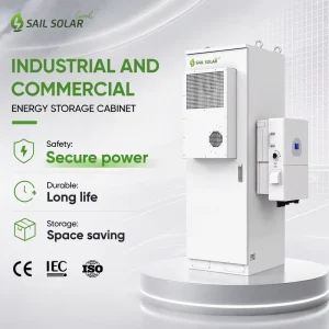 50kwh 100kwh Stackable All One Wall-mounted Lithium Ion Battery Cabinet Hybrid Inverter 380vac for Commercial Energy