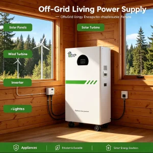 51.2V 100Ah 5.12kWh LiFePO4 Home Storage Battery Rack Mounted Energy Storage System BMS Solar Wheels 5 10kW Output